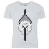 T-Shirts Heather White / YXS Baymax Youth Triblend T-Shirt