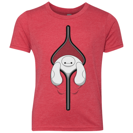 T-Shirts Vintage Red / YXS Baymax Youth Triblend T-Shirt