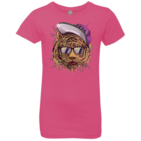 T-Shirts Hot Pink / YXS Bayside Tigers Girls Premium T-Shirt