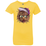 T-Shirts Vibrant Yellow / YXS Bayside Tigers Girls Premium T-Shirt