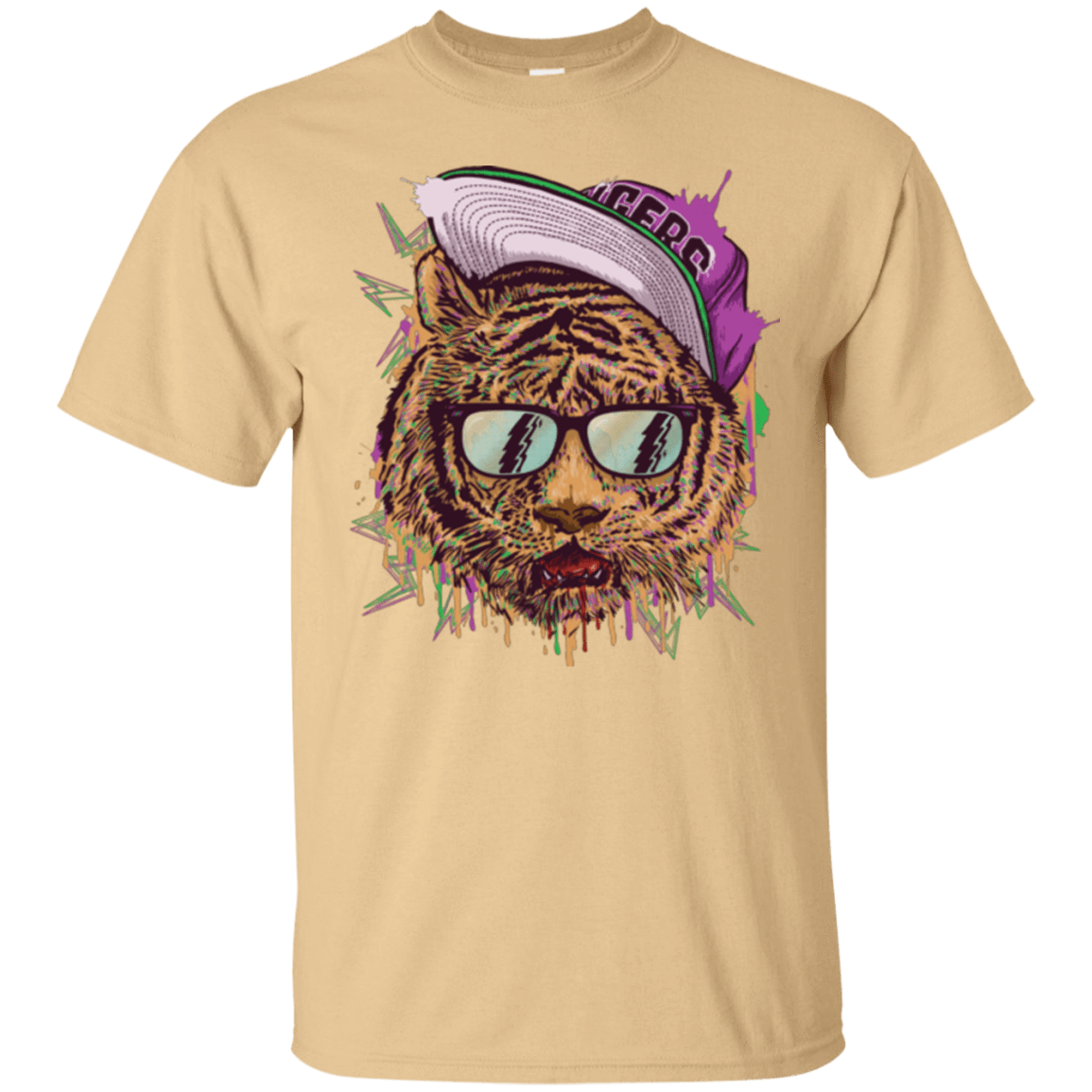 T-Shirts Vegas Gold / Small Bayside Tigers T-Shirt
