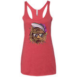 T-Shirts Vintage Red / X-Small Bayside Tigers Women's Triblend Racerback Tank