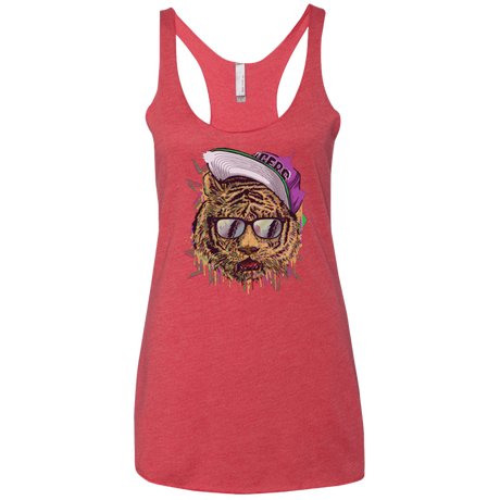 T-Shirts Vintage Red / X-Small Bayside Tigers Women's Triblend Racerback Tank