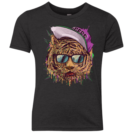T-Shirts Vintage Black / YXS Bayside Tigers Youth Triblend T-Shirt