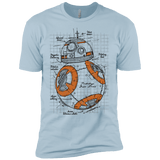 T-Shirts Light Blue / YXS BB-8 Plan Boys Premium T-Shirt