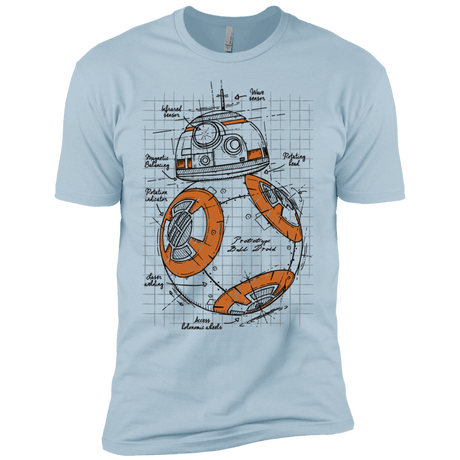 T-Shirts Light Blue / YXS BB-8 Plan Boys Premium T-Shirt
