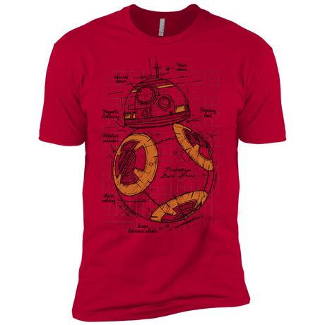 T-Shirts Red / YXS BB-8 Plan Boys Premium T-Shirt