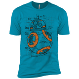 T-Shirts Turquoise / YXS BB-8 Plan Boys Premium T-Shirt