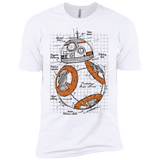 T-Shirts White / YXS BB-8 Plan Boys Premium T-Shirt