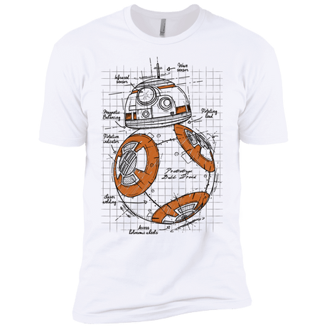 T-Shirts White / YXS BB-8 Plan Boys Premium T-Shirt