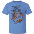 T-Shirts Carolina Blue / S BB-8 Plan G500 Gildan 5.3 oz. T-Shirt