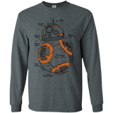 T-Shirts Dark Heather / S BB-8 Plan Men's Long Sleeve T-Shirt