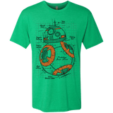 T-Shirts Envy / S BB-8 Plan Men's Triblend T-Shirt
