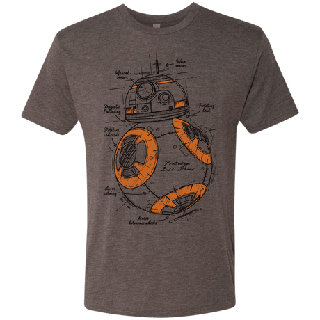 T-Shirts Macchiato / S BB-8 Plan Men's Triblend T-Shirt