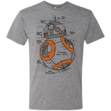 T-Shirts Premium Heather / S BB-8 Plan Men's Triblend T-Shirt
