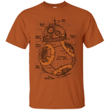 T-Shirts Texas Orange / S BB-8 Plan T-Shirt