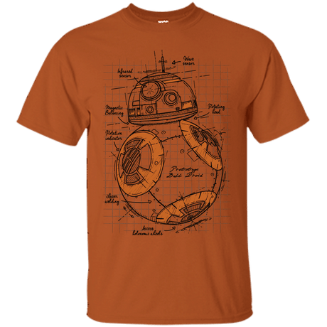 T-Shirts Texas Orange / S BB-8 Plan T-Shirt