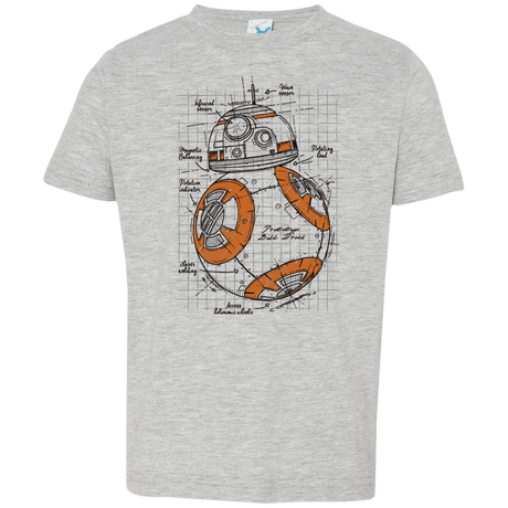 T-Shirts Heather Grey / 2T BB-8 Plan Toddler Premium T-Shirt