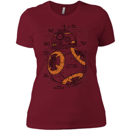 T-Shirts Scarlet / X-Small BB-8 Plan Women's Premium T-Shirt