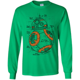 T-Shirts Irish Green / YS BB-8 Plan Youth Long Sleeve T-Shirt