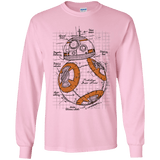 T-Shirts Light Pink / YS BB-8 Plan Youth Long Sleeve T-Shirt