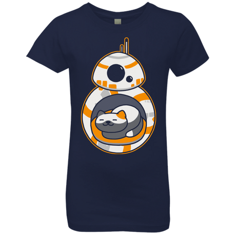 T-Shirts Midnight Navy / YXS BB Atsume Girls Premium T-Shirt