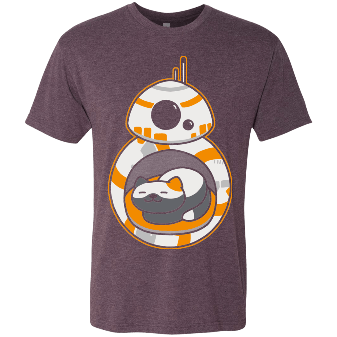 T-Shirts Vintage Purple / Small BB Atsume Men's Triblend T-Shirt