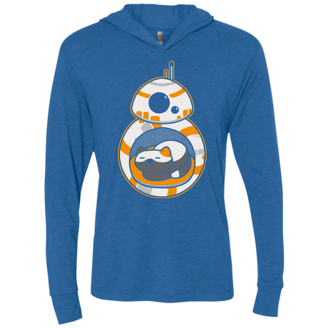 T-Shirts Vintage Royal / X-Small BB Atsume Triblend Long Sleeve Hoodie Tee