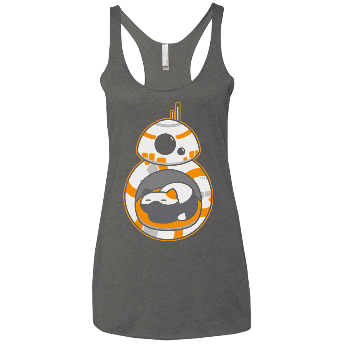 T-Shirts Premium Heather / X-Small BB Atsume Women's Triblend Racerback Tank