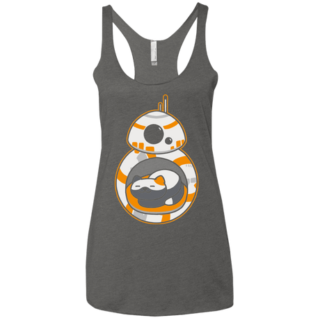 T-Shirts Premium Heather / X-Small BB Atsume Women's Triblend Racerback Tank