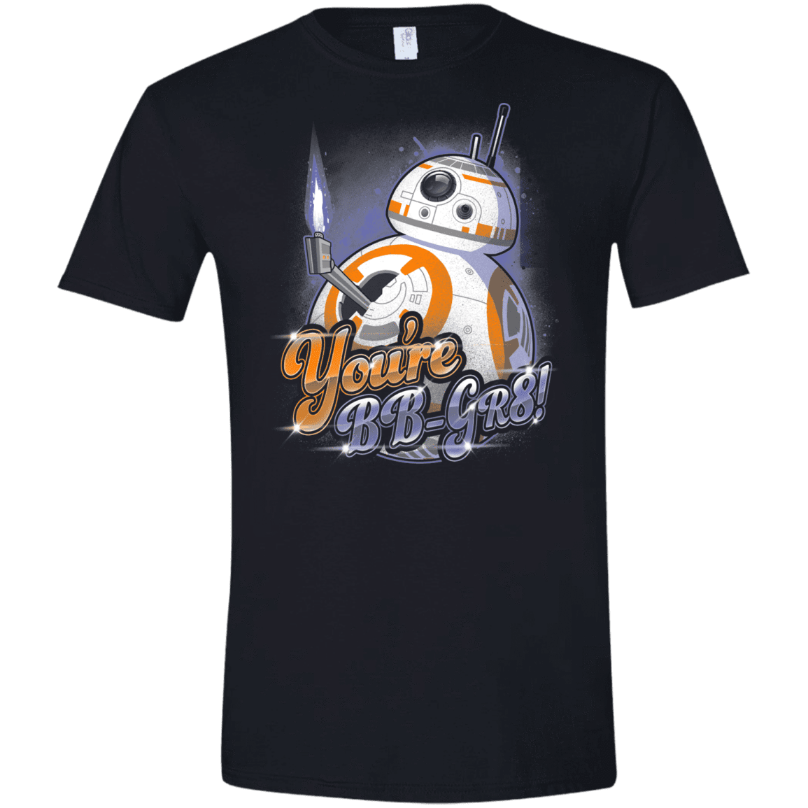 T-Shirts Black / X-Small BB Great Men's Semi-Fitted Softstyle