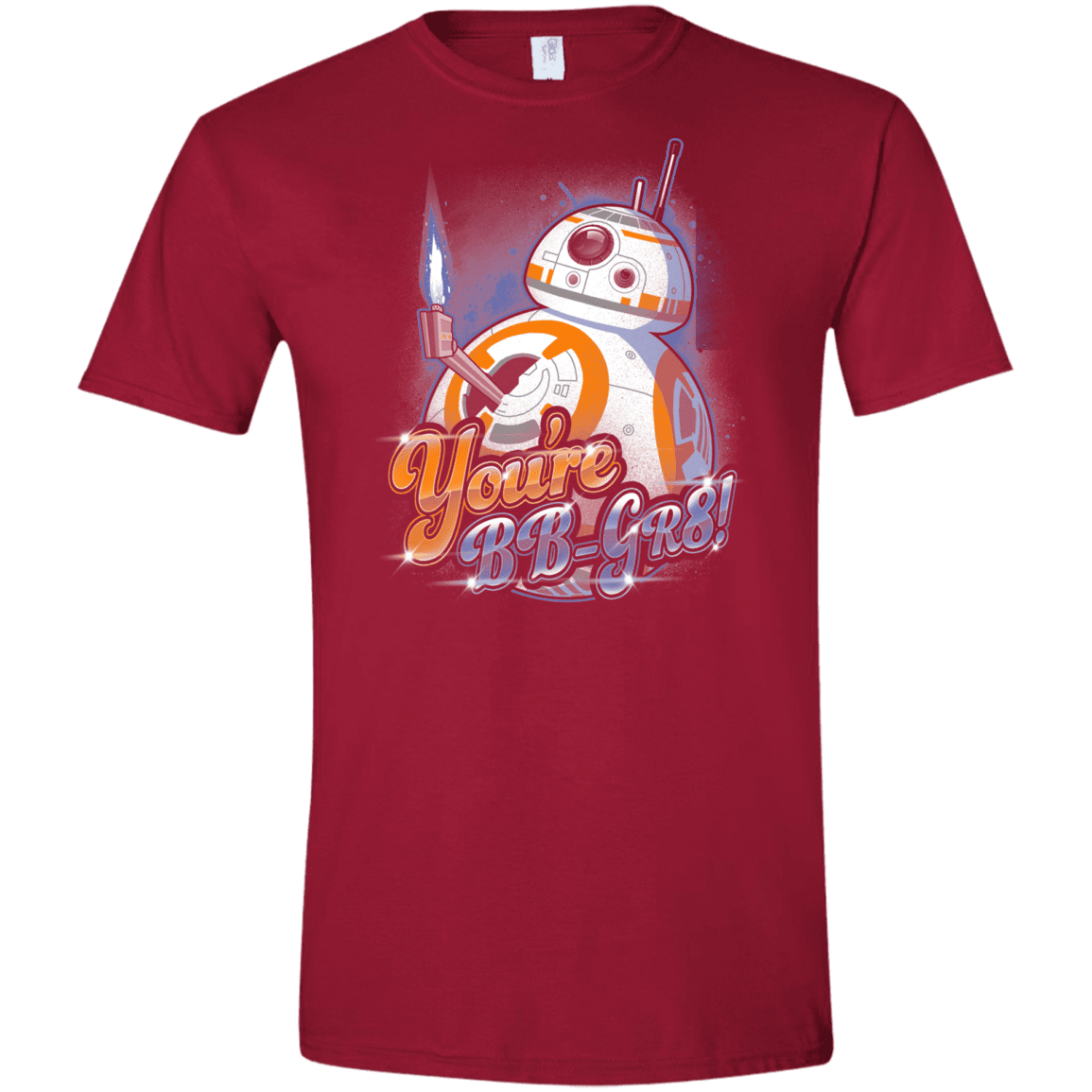 T-Shirts Cardinal Red / S BB Great Men's Semi-Fitted Softstyle