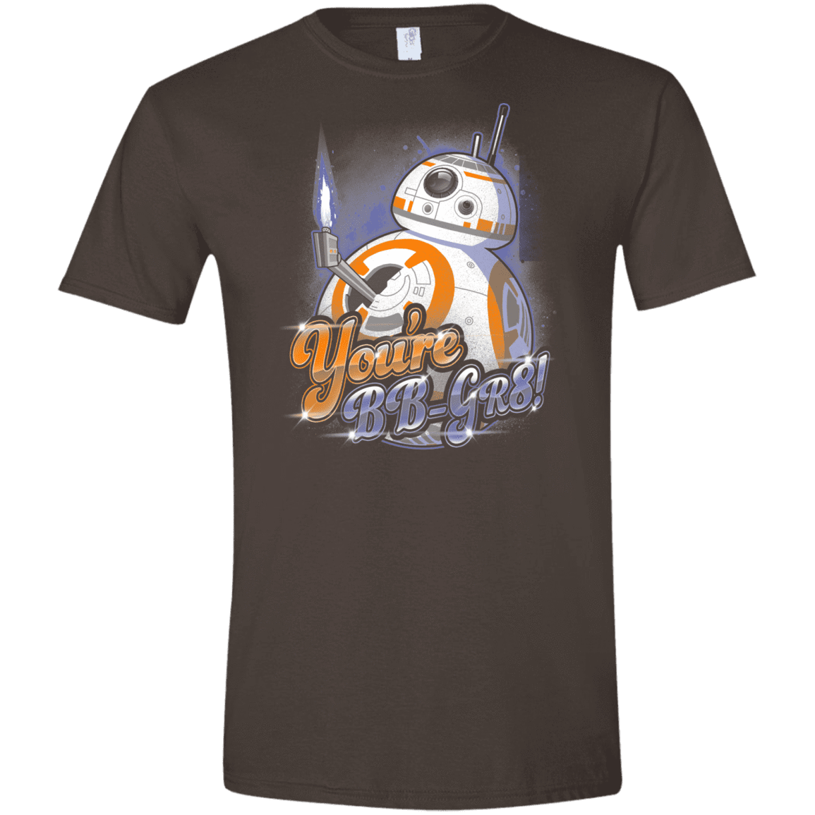 T-Shirts Dark Chocolate / S BB Great Men's Semi-Fitted Softstyle