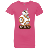 T-Shirts Hot Pink / YXS BB8Bit Girls Premium T-Shirt