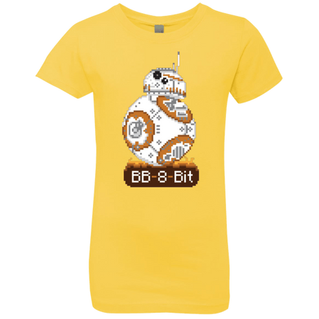 T-Shirts Vibrant Yellow / YXS BB8Bit Girls Premium T-Shirt