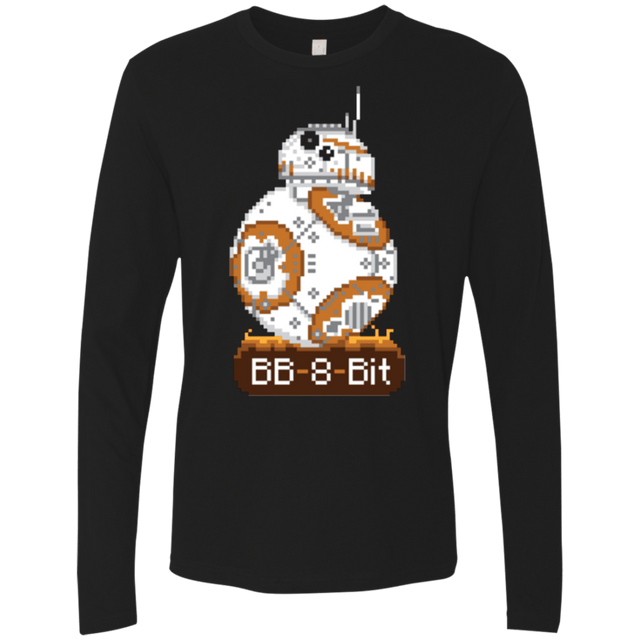 T-Shirts Black / Small BB8Bit Men's Premium Long Sleeve