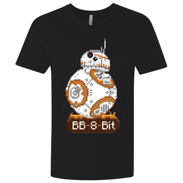 T-Shirts Black / X-Small BB8Bit Men's Premium V-Neck