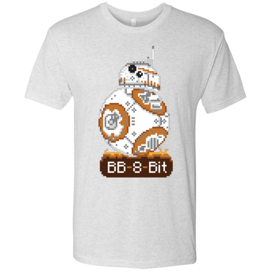 T-Shirts Heather White / Small BB8Bit Men's Triblend T-Shirt