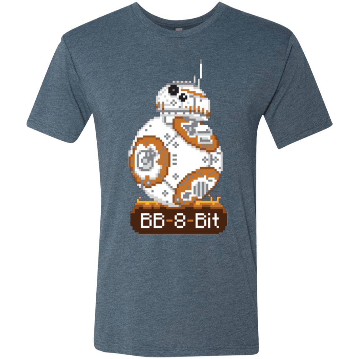 T-Shirts Indigo / Small BB8Bit Men's Triblend T-Shirt