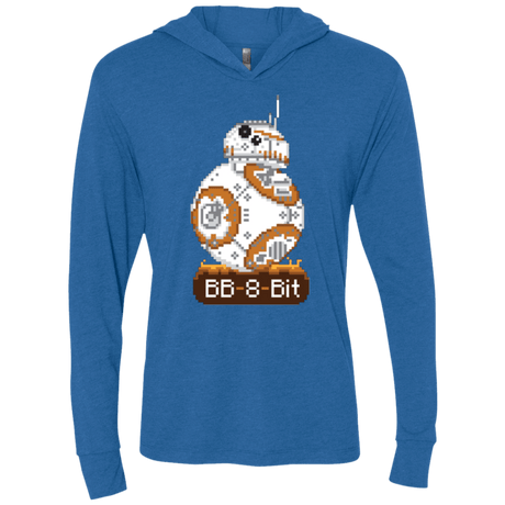 T-Shirts Vintage Royal / X-Small BB8Bit Triblend Long Sleeve Hoodie Tee