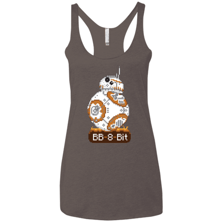 T-Shirts Macchiato / X-Small BB8Bit Women's Triblend Racerback Tank