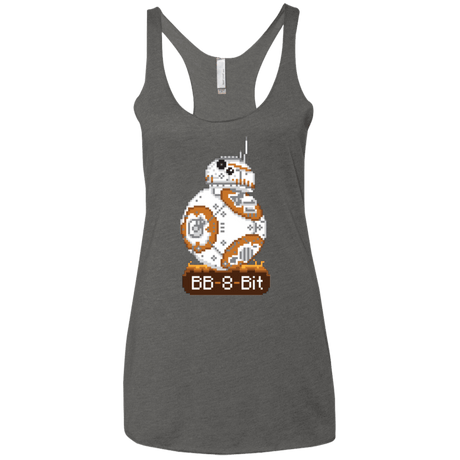 T-Shirts Premium Heather / X-Small BB8Bit Women's Triblend Racerback Tank