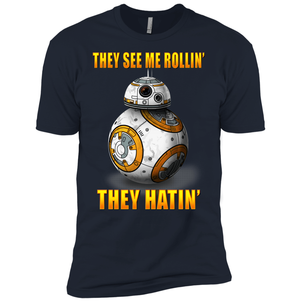 T-Shirts Midnight Navy / YXS BB8TSMR Boys Premium T-Shirt