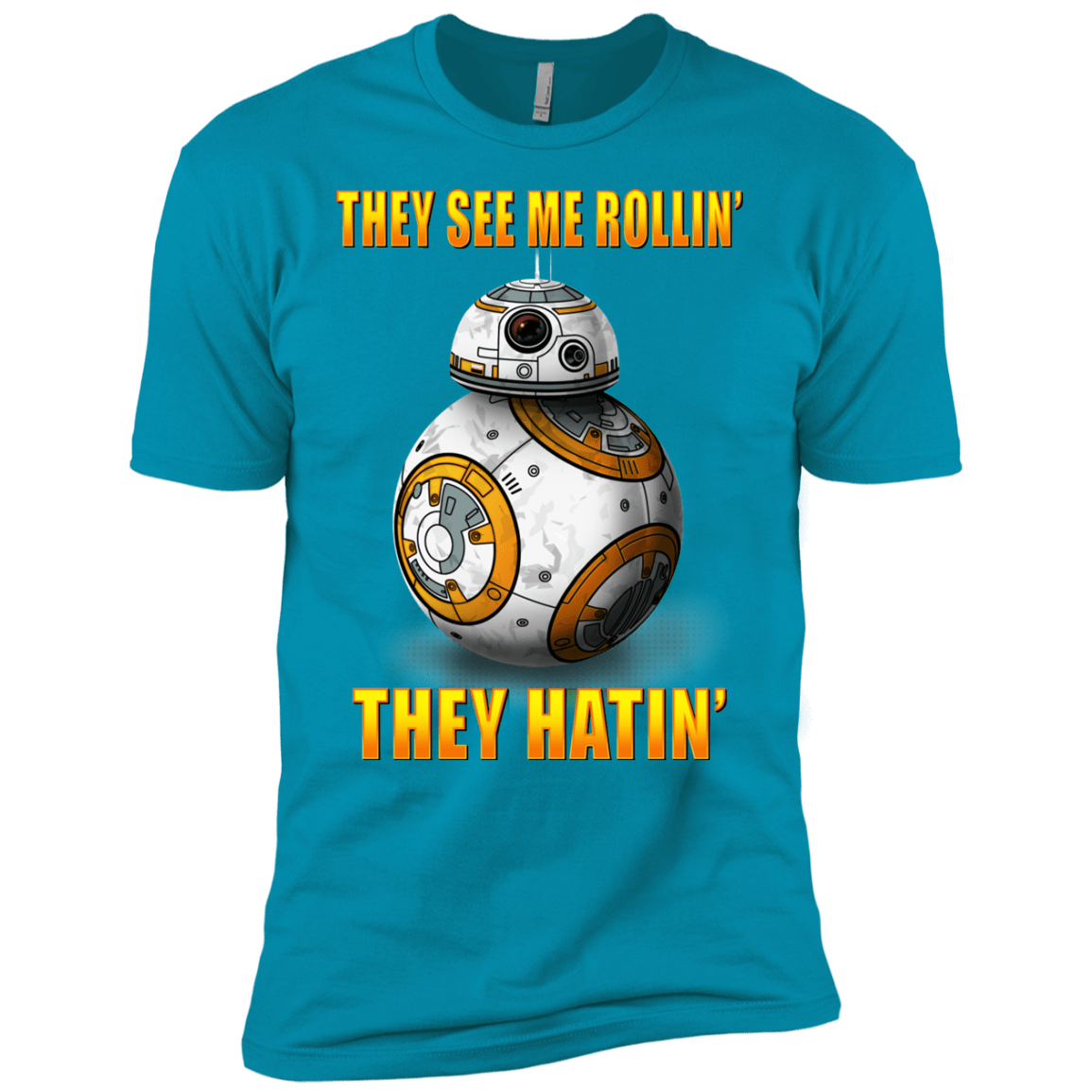 T-Shirts Turquoise / YXS BB8TSMR Boys Premium T-Shirt