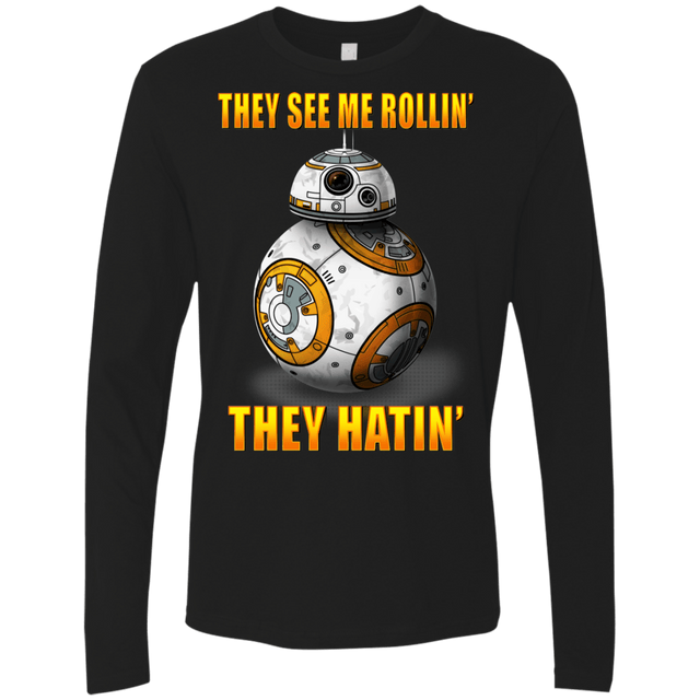T-Shirts Black / Small BB8TSMR Men's Premium Long Sleeve