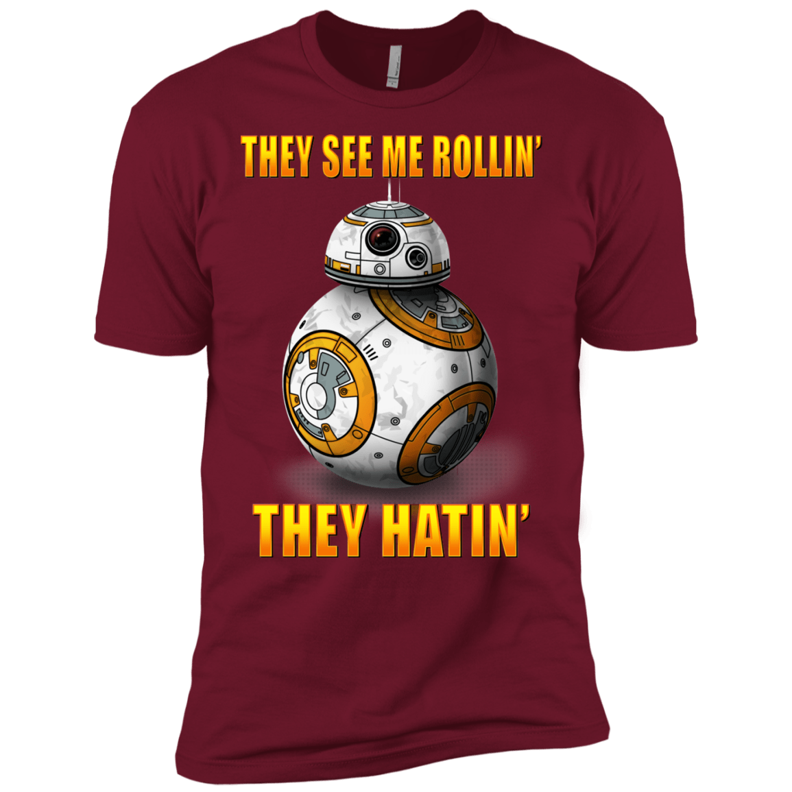 T-Shirts Cardinal / X-Small BB8TSMR Men's Premium T-Shirt