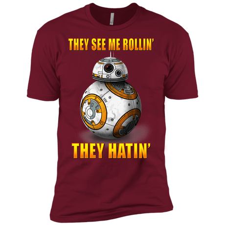 T-Shirts Cardinal / X-Small BB8TSMR Men's Premium T-Shirt