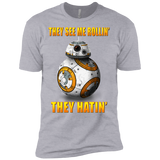 T-Shirts Heather Grey / X-Small BB8TSMR Men's Premium T-Shirt