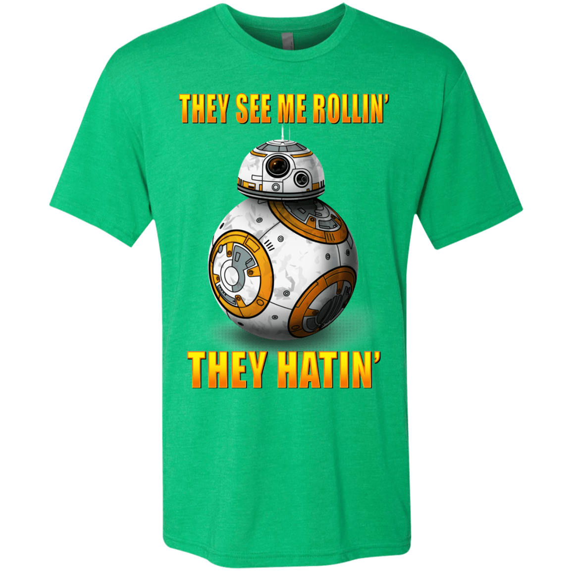 T-Shirts Envy / Small BB8TSMR Men's Triblend T-Shirt