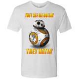 T-Shirts Heather White / Small BB8TSMR Men's Triblend T-Shirt